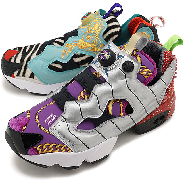 Qoo10 リーボック ミニオンズ Reebok Minions スニーカー インスタポンプフューリー Mu Instapump Fury Mu Fy9092 Fw メンズレディース マルチカラ