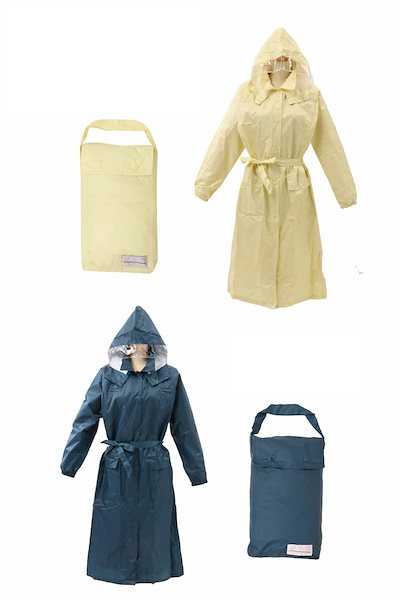 Qoo10 レインコート サイクルコート 自転車 レ レディース服