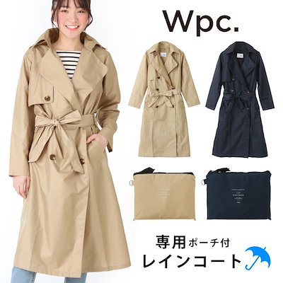 Qoo10 レインコート Wpc レディース トレン アウトドア