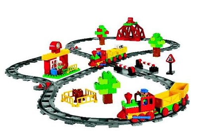 lego duplo push train