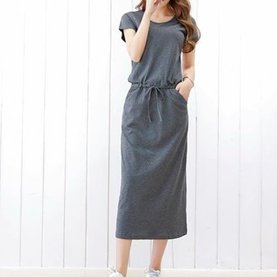 Qoo10 レディース ワンピース ウエストマーク レディース服