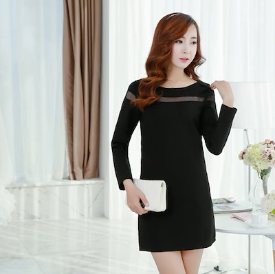 Qoo10 ワンピース ドレス チュニック レディース服