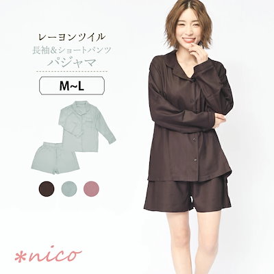 Qoo10 レーヨン ツイルパジャマ ショートパンツ 下着 レッグウェア