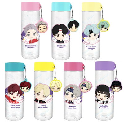 最高 Kpopグッズ その他 ロッテbtsタイニタンペンダントトライタンキャラクターウォーターボトル水桶ボトル500ml Sjemenarna Net