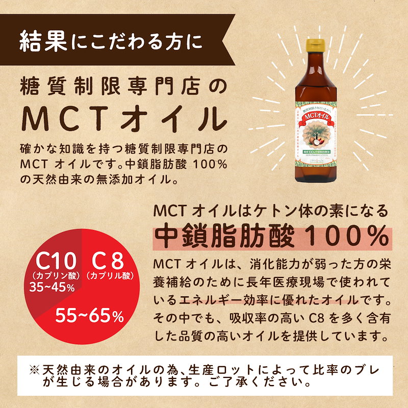 Qoo10] MCTオイル 450g 糖質制限 純度1