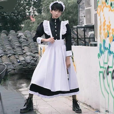 Qoo10 ロリータ可愛い二次元ロリータメイド 男の レディース服