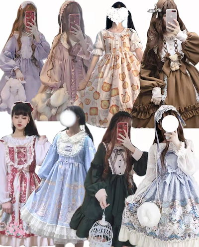 Qoo10 ロリータ ワンピース かわいい Loli レディース服