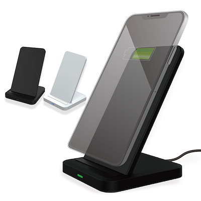 Qoo10 ワイヤレス 充電 スタンド スマホ用 ワ スマートフォン タブレットpc