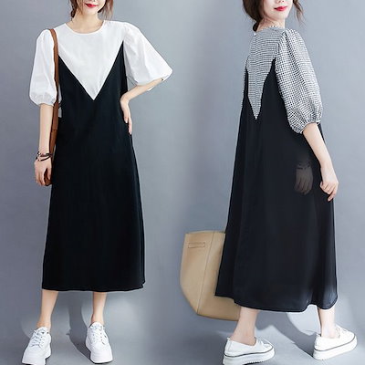 Qoo10 ワンピース レディース 夏 40代 50 レディース服