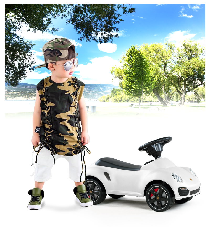 Qoo10 乗用玩具 ポルシェ 911 ターボ S Porsche 911 Turbo S 足けり乗用 乗用玩具 押し車 子供が乗れる 足けり 911s 400