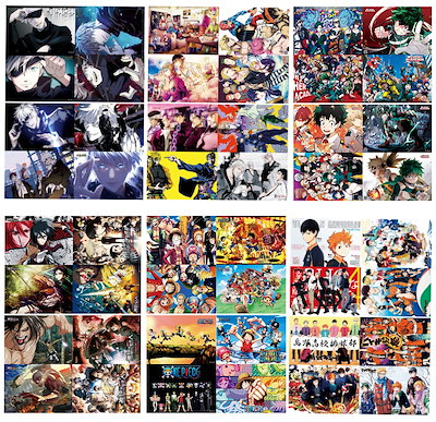 Qoo10 人気アニメポスターセット漫画部屋飾り壁ア おもちゃ 知育
