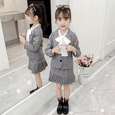 Qoo10 人気商品入学式 スーツ 女の子 子供服 キッズ