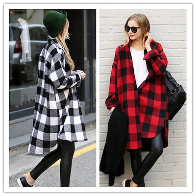 Qoo10 チェックシャツ 韓国 レディース服 Qoo10 チェックシャツ 韓国 レディース服