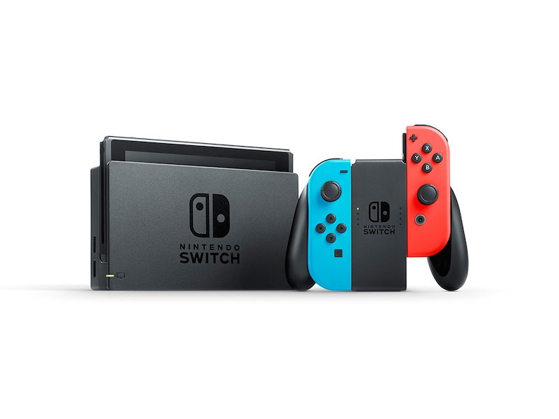 Qoo10 送料無料 19nintendo Switch ニンテンドースイッチ 本体 グレー ネオンブルー ネオンレッド 同梱版限定版