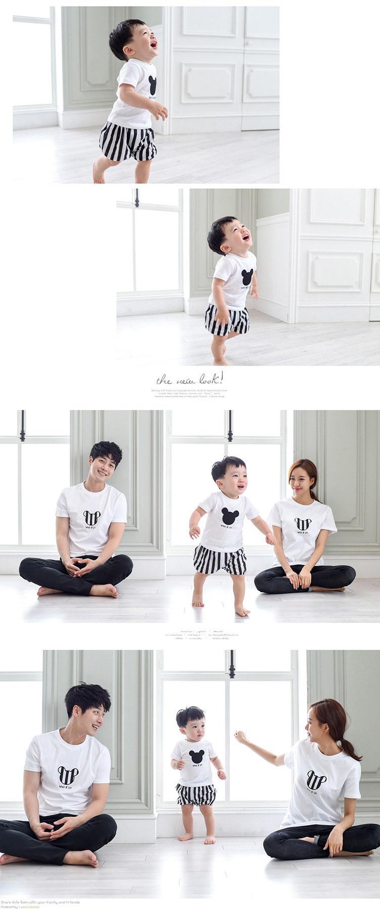 Qoo10 韓国子供服親子ペア半袖tシャツ春ファッシ