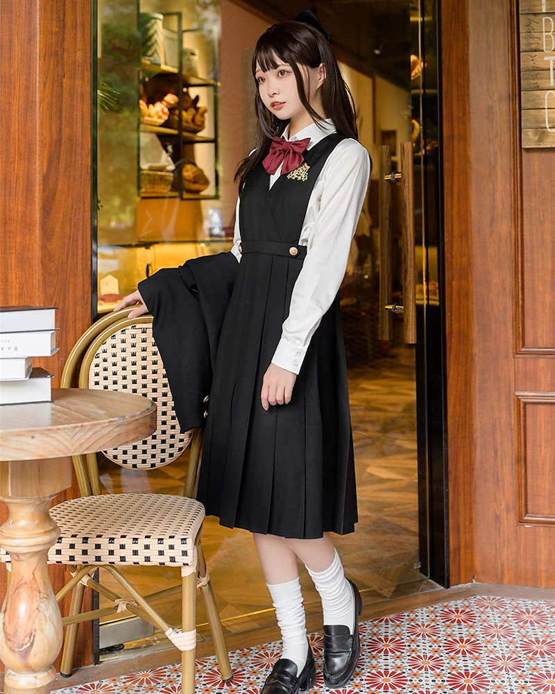 55 以上節約 制服森ガール ワンピースロリータ 女装 ロリータ服 大きいサイズ ワンピース Jk制服セット学生服 最終値下げ