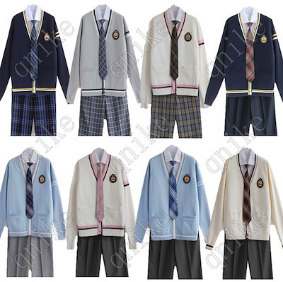 Qoo10 制服5点セット スクール 男女高校制服 メンズファッション