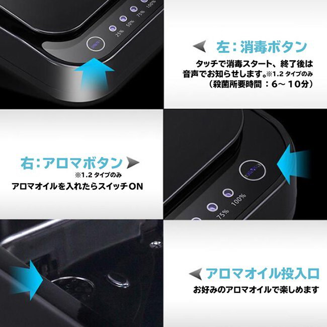 Qoo10 即納 スマホ Uv除菌ケース 紫外線 スマホ除菌器 Uv ライト マスク消毒 消毒ボックス 99 除菌 消毒 殺菌 滅菌 多機能 除菌器 ウイルス対策 アロマオイル 両面同時殺菌 国内発送