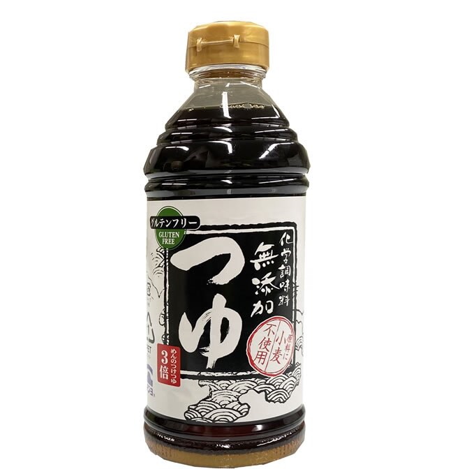 グルテンフリー テンヨ 無添加 12本 x 500ml ケース つゆ