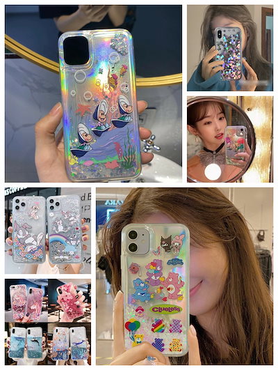 Qoo10 大人気韓国の芸能人同型流砂集合iphon スマホケース 保護フィルム