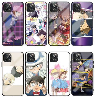 Qoo10 大集合 名探偵コナン鏡面 Iphoneケ スマホケース 保護フィルム