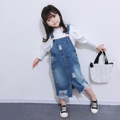 Qoo10 子供服女のサロペット90 150 キッズ