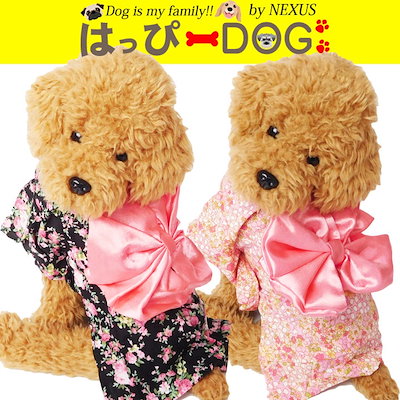 Qoo10 小花柄 ゆかた 浴衣 着物 犬服 犬 服 ペット