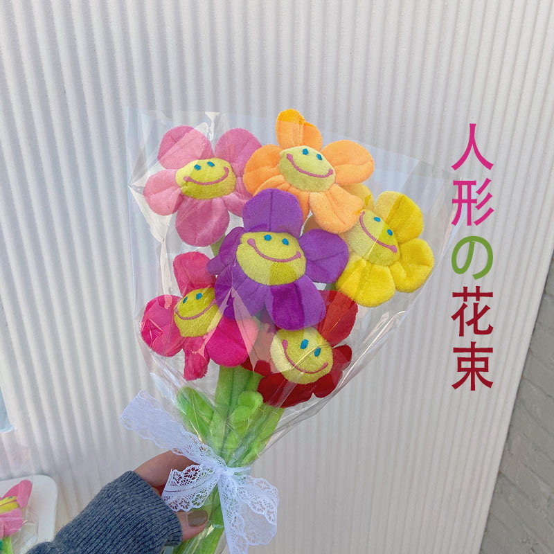 Qoo10 当日発送６ 8枚セット人形の花束卒業式花
