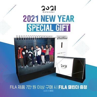 Qoo10 数量限定 Bts Fila 21 卓 Kpop