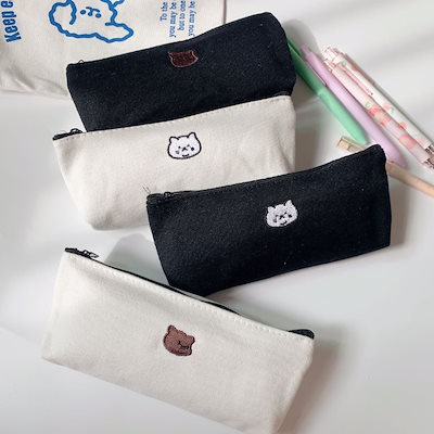 Qoo10 新品入荷 ペンケース 筆箱 ジップイット 文具