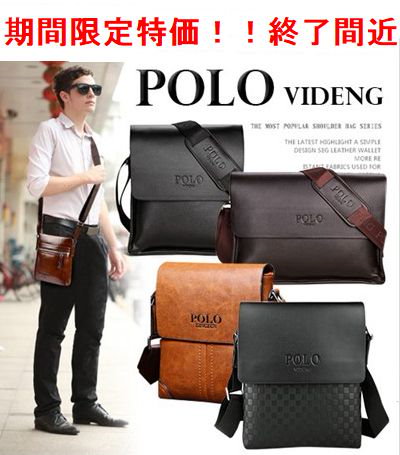 Qoo10 新品 メンズ Polo Videng 高 メンズバッグ シューズ 小物