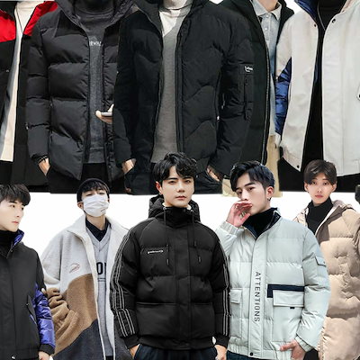 Qoo10 新春セール秋冬新作高品質 韓国フ メンズファッション