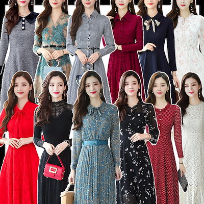 Qoo10 韓国ワンピース レディース服