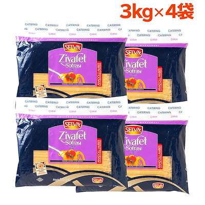 Qoo10 株式会社 朝日 業務用パスタ 3kg 1ケース 4袋 食品