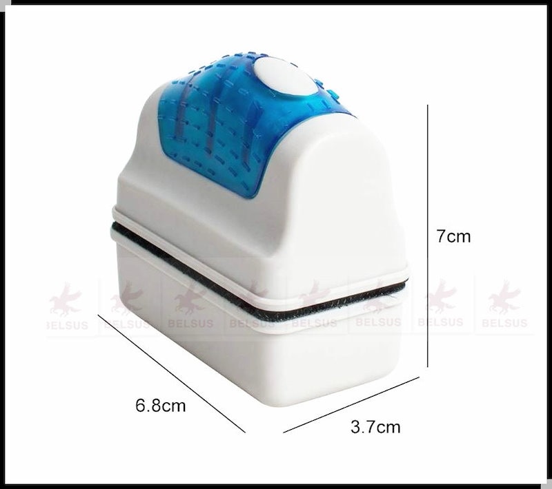 Qoo10 水槽 掃除道具 掃除機 コケ取り 水槽磁力ブラシ ガラスクリーナー 強力清潔 磁気ブラシ 送料無料