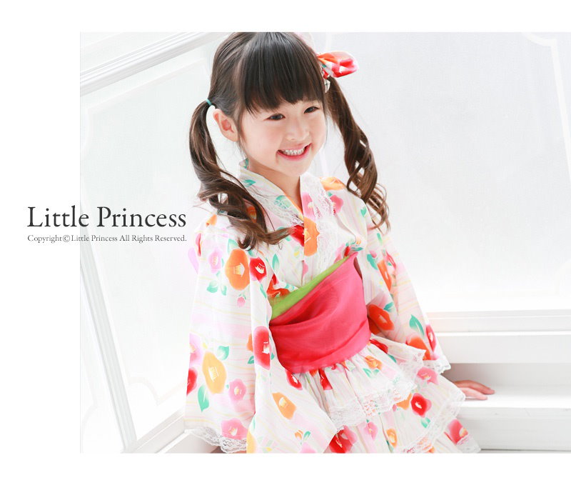 Qoo10 浴衣ドレス 子供 女の子 キッズ 浴衣