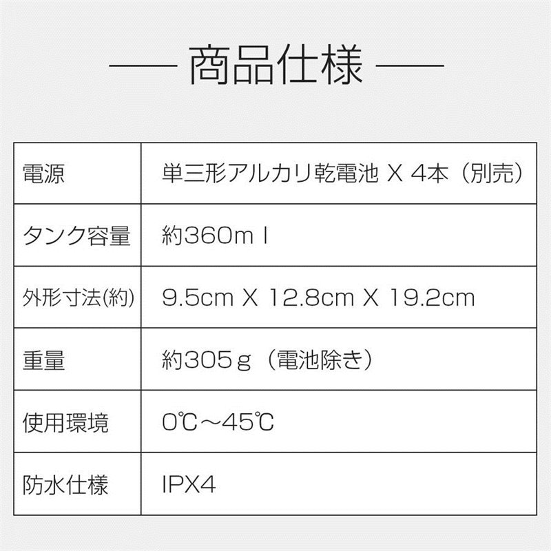 Qoo10] 消毒用アルコールディスペンサー 自動 手