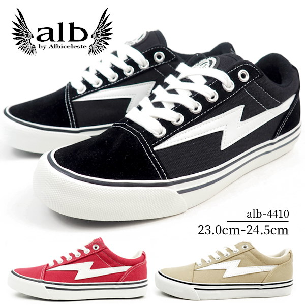Qoo10 特価スニーカー レディース アルビ バイ アルビセレステ Alb By Albiceleste Alb 4410 ローカットスニーカー カジュアル キャンバス ジュニア 黒スニーカー 赤 ベージュ
