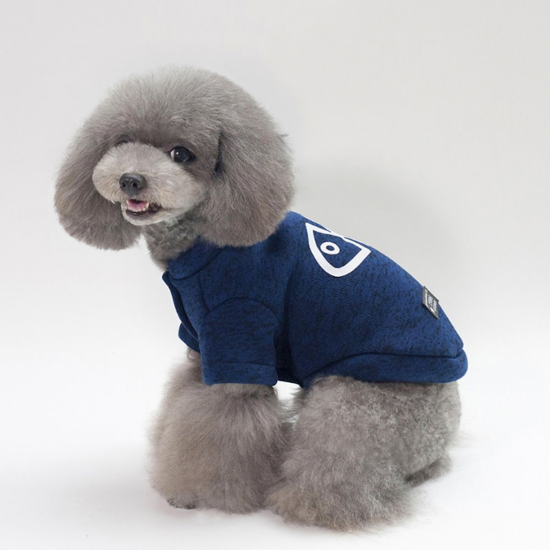 Qoo10] 犬服 おさかなさん フリース 裏起毛 秋