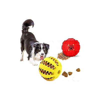 Qoo10 犬玩具ボール 犬用おやつボール 餌入れ ペット
