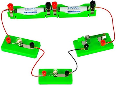 おしゃれ 知育教材 理科科学電気回路実験学習キットイラストマニュアル付 Kitsgroup Ac In