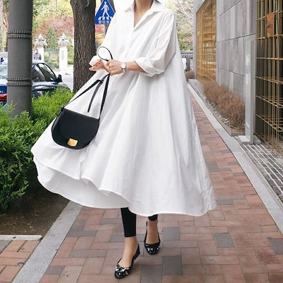 Qoo10 白シャツ レディース 大きいサイズ シャ レディース服