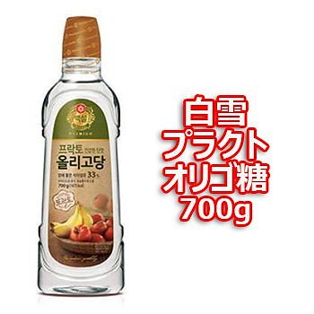 Qoo10 白雪 プラクト オリゴ糖 700g 瑞々しい仕上げが必要なお料理にどうぞ 韓国 水あめ 食品 食材 料理 調味料