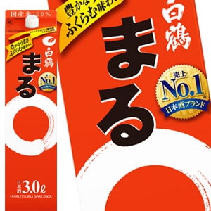 在庫処分特価 白鶴白鶴酒造 白鶴 サケパック まる 3000ml紙パック8本 4本2箱 34営業日以内に出荷 好評継続中 Www Farashahr Org