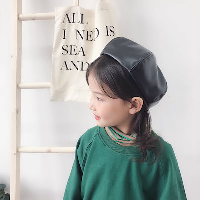 Qoo10 秋冬 ベレー帽 キッズ用 送料無料 キ キッズ