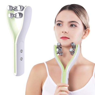 Qoo10 Kd907s 美顔ローラー Y字型 美容ローラー フェ ダイエット 矯正