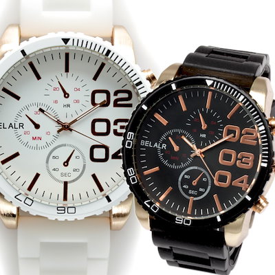 Qoo10 腕時計 メンズ 防水 カジュアル 大きめ 腕時計 アクセサリー