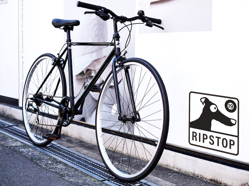 Qoo10] 自転車盗難補償付き 自転車 クロスバイク RIPSTOP リップス 