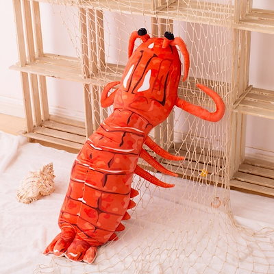 Qoo10 蝦 イセエビ110cm 抱き枕 ぬいぐる おもちゃ 知育