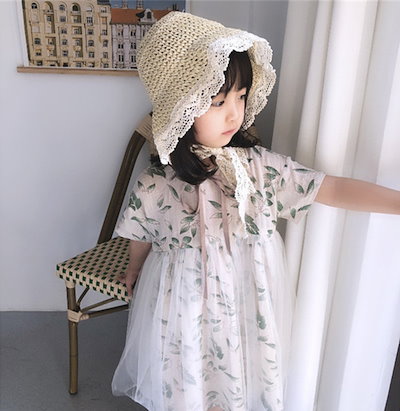 Qoo10 親子ペア ワンピース 子供服 ノースリー キッズ